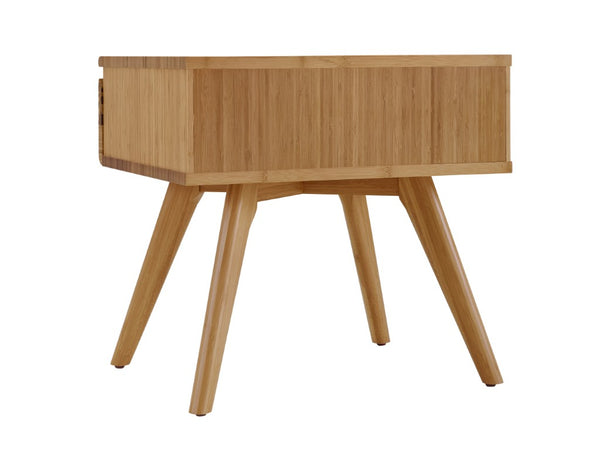 Greenington Azara Solid Bamboo Nightstand with Tiger Drawer Front for Modern Bedroom Decor Caramelized GA0003CA