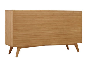 Greenington Azara Six Drawer Double Dresser Solid Moso Bamboo Eco Bedroom Storage Furniture Caramelized GA0005CA