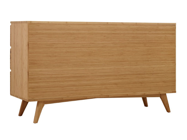 Greenington Azara Six Drawer Double Dresser Solid Moso Bamboo Eco Bedroom Storage Furniture Caramelized GA0005CA