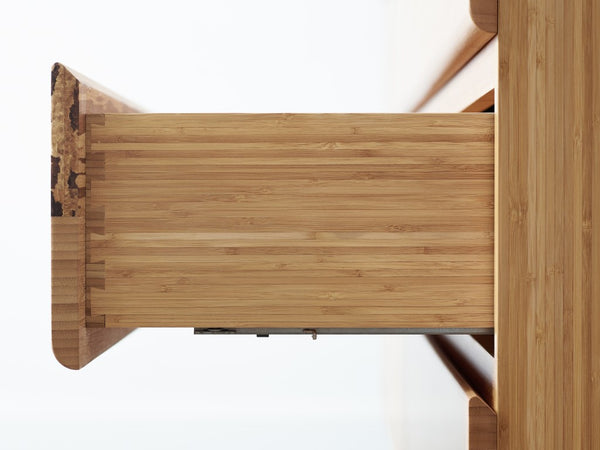 Greenington Azara Six Drawer Double Dresser Solid Moso Bamboo Eco Bedroom Storage Furniture Caramelized GA0005CA