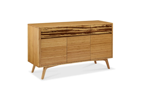 Greenington Azara Solid Bamboo Sideboard with Soft Close Drawers for Dining Room Storage Caramelized GA0006CA