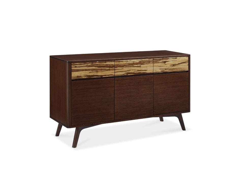 Greenington Azara Solid Moso Bamboo Sideboard with Dovetail Drawers for Elegant Dining Rooms Sable GA0006SA