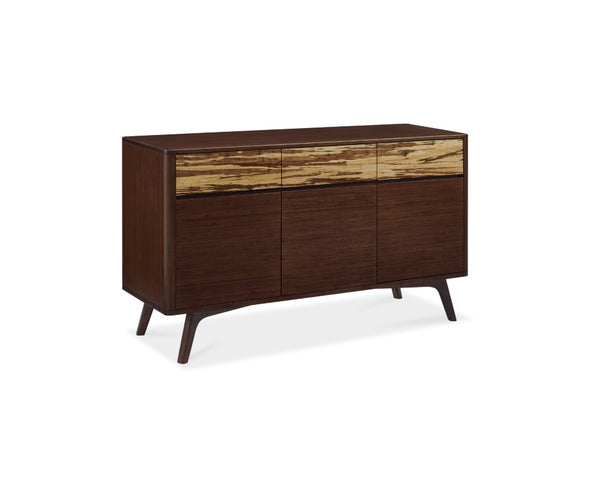 Greenington Azara Solid Moso Bamboo Sideboard with Dovetail Drawers for Elegant Dining Rooms Sable GA0006SA