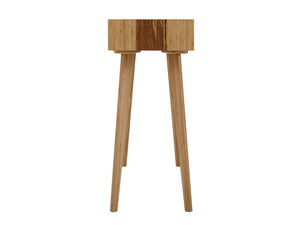 Greenington Azara Solid Moso Bamboo Console Table with Cubbies Eco Friendly Entryway Accent Caramelized GA0009CA