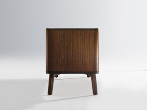 Greenington Azara Solid Moso Bamboo Media Cabinet with Tiger Accents for Modern Living Rooms Sable GA0012SA