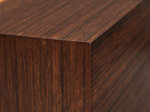 Greenington Azara Solid Bamboo Storage Coffee Table with Tiger Grain Accents for Modern Living Sable GA0014SA-M