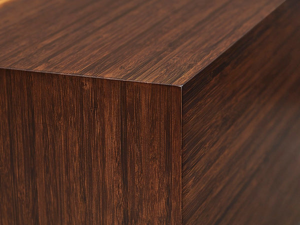 Greenington Azara Solid Bamboo Square Coffee Table with Hidden Storage for Modern Living Rooms Sable GA0014SA