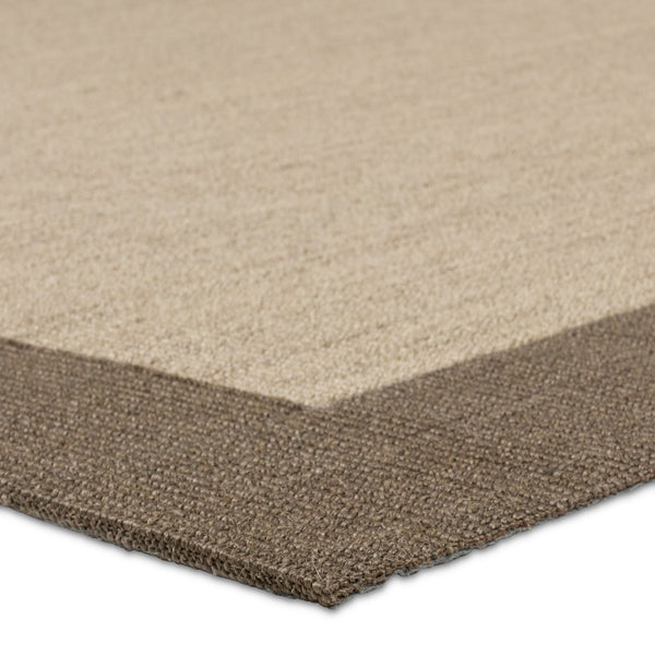 Jaipur Living Gabe Leyar Gab02 Handwoven Handmade 100% Sisal Solids Border Indoor Rug Tan, Brown 100% Sisal, 100% Polyester Non Woven Rug160802