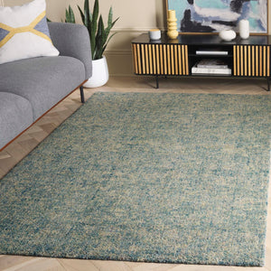 Safavieh Gabbeh Hand-tufted Area Rug In Serene Light Blue Beige - Artistry And Comfort For Your Home Decor Light Blue ,Beige 80% Imported Handspun Wool,20% Cotton Gab101l-6