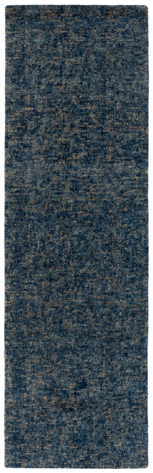 Safavieh Gabbeh Hand-tufted Area Rug In Serene Light Blue Beige - Artistry And Comfort For Your Home Decor Dark Blue ,Beige 80% Imported Handspun Wool,20% Cotton Gab101m-3