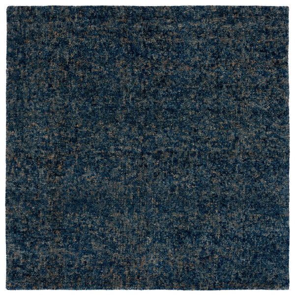 Safavieh Gabbeh Hand-tufted Area Rug In Serene Light Blue Beige - Artistry And Comfort For Your Home Decor Dark Blue ,Beige 80% Imported Handspun Wool,20% Cotton Gab101m-3