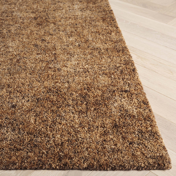 Safavieh Gabbeh Hand-tufted Area Rug: Luxurious Wool & Cotton Blend, Tranquil Abstract Design For Any Room Gold ,Brown 80% Imported Handspun Wool,20% Cotton Gab101t-5