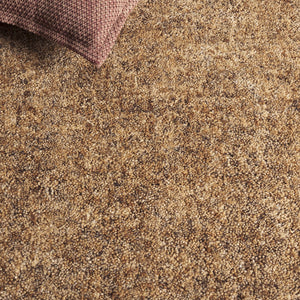 Safavieh Gabbeh Hand-tufted Area Rug: Luxurious Wool & Cotton Blend, Tranquil Abstract Design For Any Room Gold ,Brown 80% Imported Handspun Wool,20% Cotton Gab101t-5