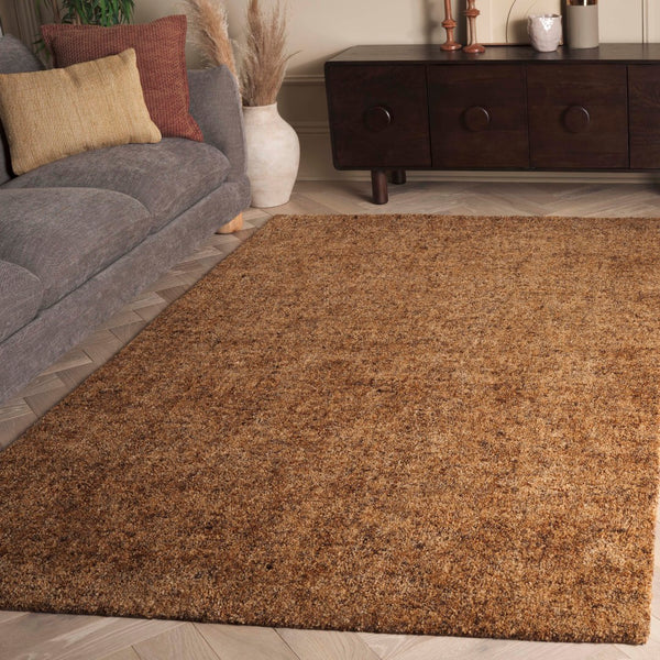 Safavieh Gabbeh Hand-tufted Area Rug In Serene Light Blue Beige - Artistry And Comfort For Your Home Decor Gold ,Brown 80% Imported Handspun Wool,20% Cotton Gab101t-4