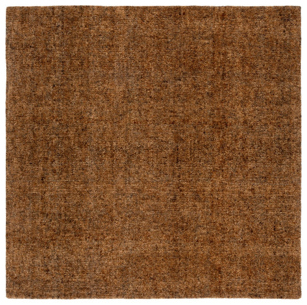 Safavieh Gabbeh Hand-tufted Area Rug In Serene Light Blue Beige - Artistry And Comfort For Your Home Decor Gold ,Brown 80% Imported Handspun Wool,20% Cotton Gab101t-4