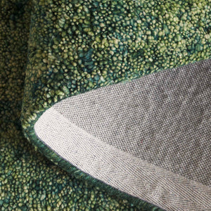 Safavieh Gabbeh Hand-tufted Area Rug: Luxurious Wool & Cotton Blend, Tranquil Abstract Design For Any Room Green 80% Imported Handspun Wool,20% Cotton Gab101y-5