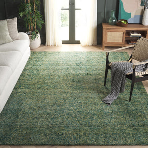 Safavieh Gabbeh Hand-tufted Area Rug In Serene Light Blue Beige - Artistry And Comfort For Your Home Decor Green 80% Imported Handspun Wool,20% Cotton Gab101y-6