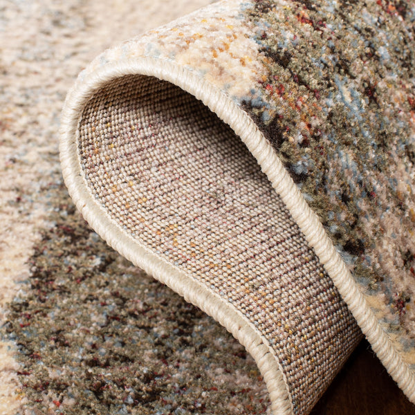 Safavieh Gabbeh 547 Power Loomed Traditional Rug Cream / Olive GAB547A-5