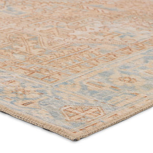 Jaipur Living Garcia Mabel Gar04 Powerloomed Machinemade 100% Polyester Traditional Medallion Indoor Rug Beige, Blue 100% Polyester, 50%Cot40%Poly10%Oth Rug157876