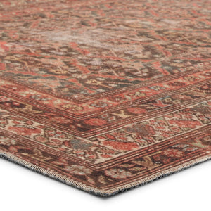 Jaipur Living Garcia Arjoel Gar08 Powerloomed Machinemade 100% Polyester Traditional Oriental Indoor Rug Red 100% Polyester, Recycled Misc Fibers Rug162216