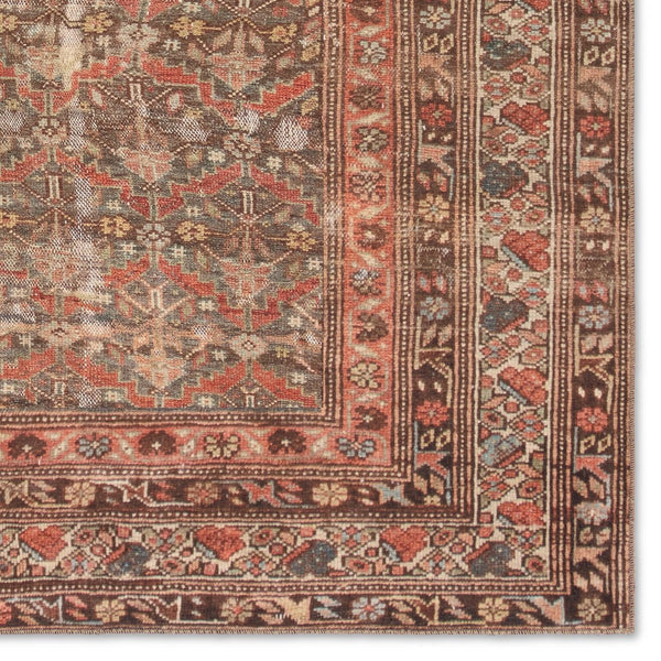 Jaipur Living Garcia Arjoel Gar08 Powerloomed Machinemade 100% Polyester Traditional Oriental Indoor Rug Red 100% Polyester, Recycled Misc Fibers Rug162216