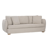 Karina Living Sofa Performance Weave and Pine Wood Legs - Canyon Parchment