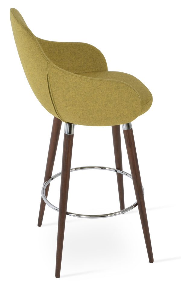 Soho Concept Gazel Lounge Barstools & Counterstools - Elegant Wool Upholstery, 10-year Guarantee, Stylish Design   Soho-concept-dining-chair-08667
