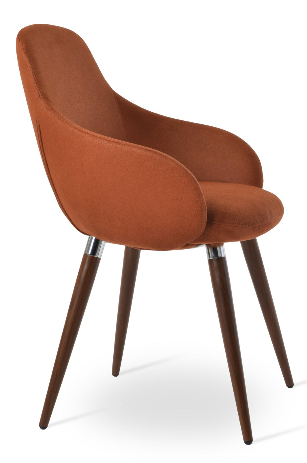 Soho Concept Gazel Arm Ana Counter & Bar Stools - Luxurious Boucle, Velvet, Nubuck - 10-year Guarantee, Stylish Design Turquoise  Soho-concept-dining-chair-03910