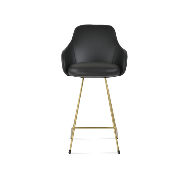 Soho Concept Gazel Arm Barstools & Counterstools - Stylish Chrome, Black, Brass Designs With 2-year Guarantee! Brass,Black  Soho-concept-dining-chair-08741