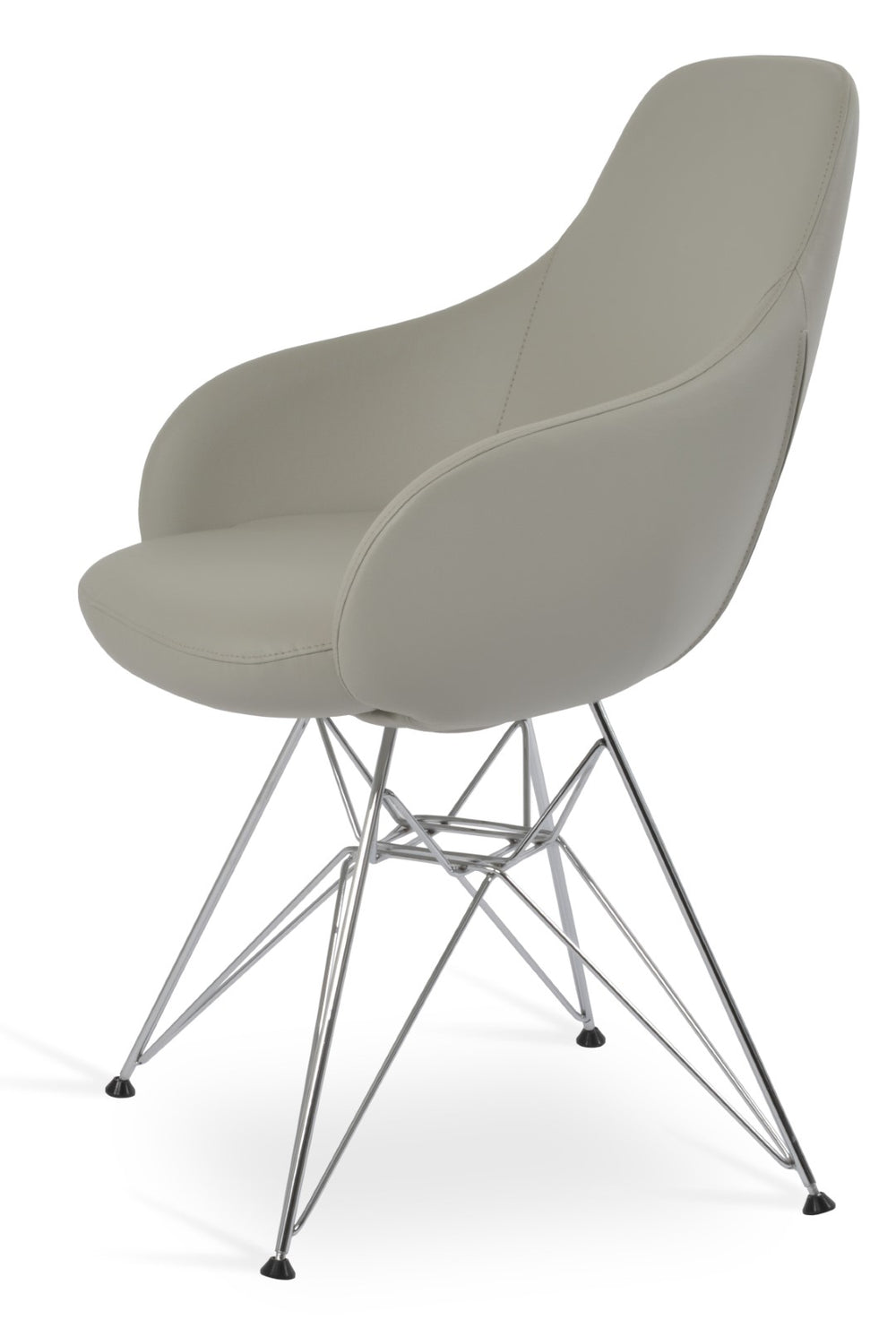 Soho Concept Gazel Arm Office Chair - Ergonomic Leatherette Design With Adjustable Heights & 2-year Guarantee! Gold,Black  Soho-concept-dining-chair-03954