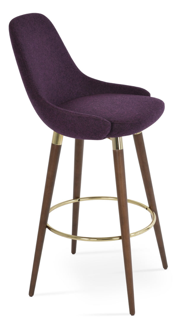 Soho Concept Gazel Lounge Armchair With 4-star Base In Deep Maroon - Luxurious Comfort & 10-year Guarantee! Deep Maroon  Soho-concept-dining-chair-06892