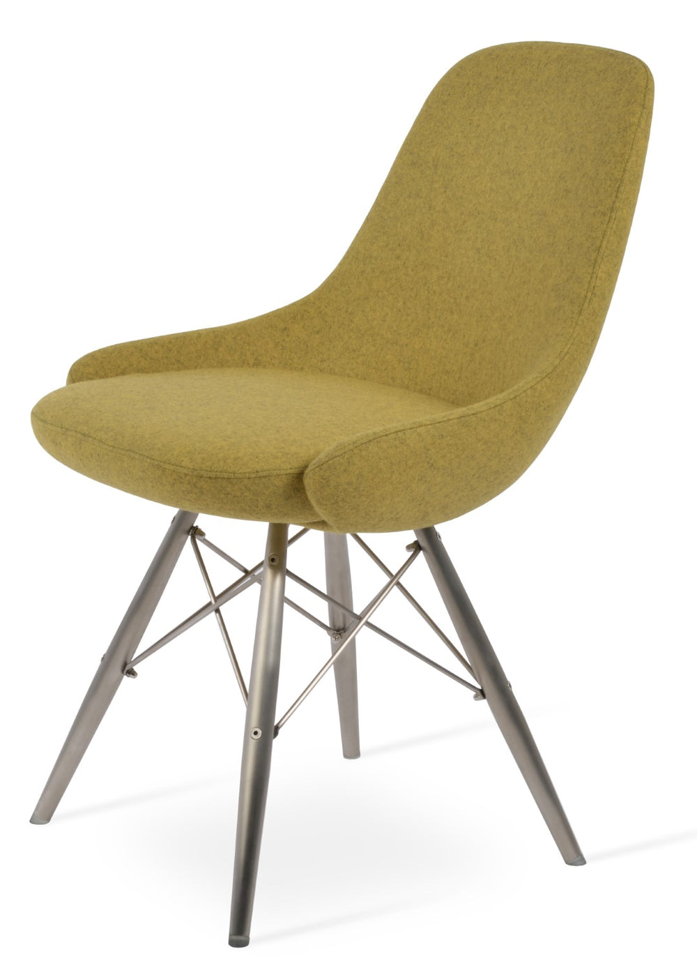 Soho Concept Gazel Mw Armchair Dining Chair - Premium Camira Wool, 10-year Guarantee, Ergonomic Design, Amber Amber  Soho-concept-dining-chair-04081