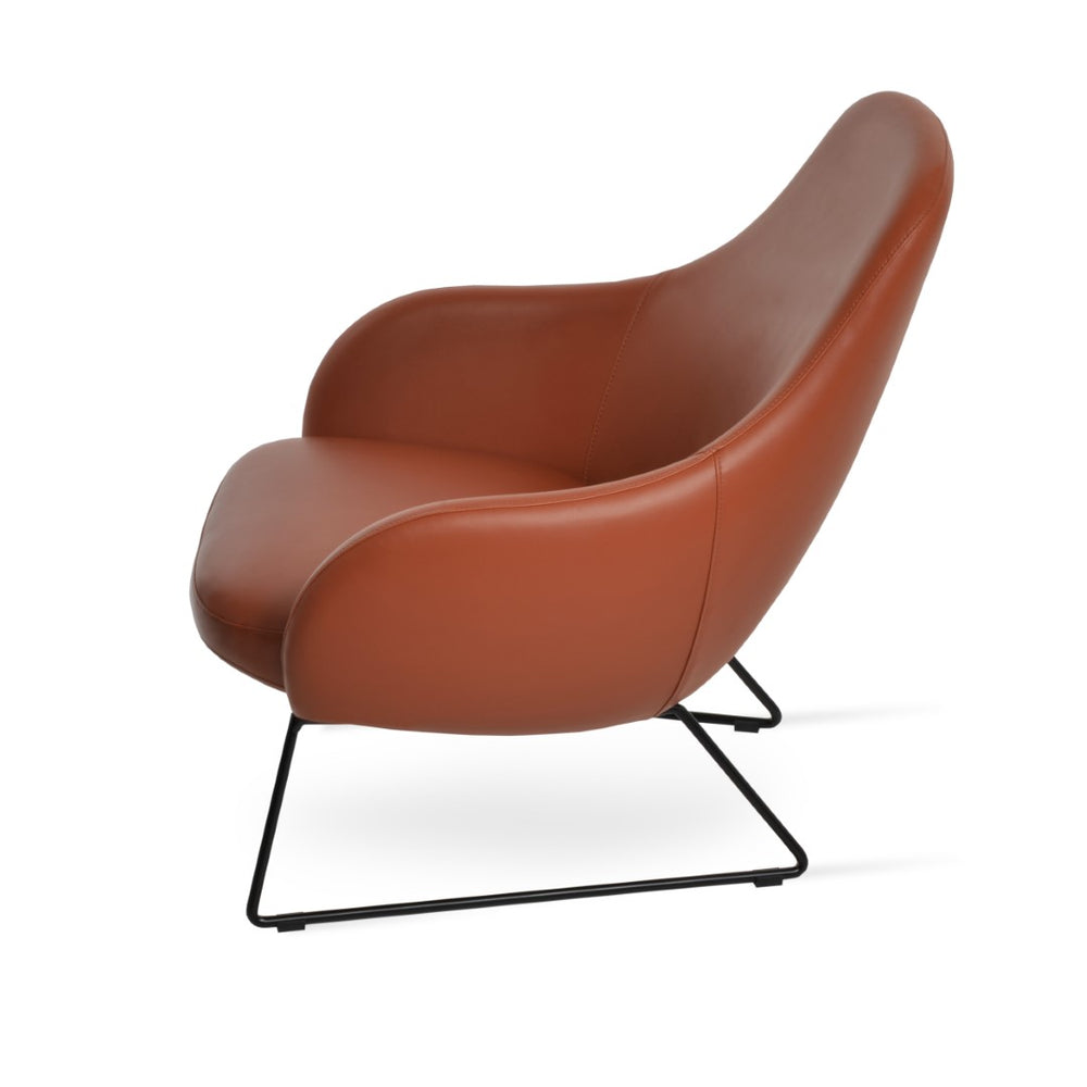Soho Concept Gazel Wire (Ppm-fr) - Premium Leatherette, Soft Gold & White Finish, 2-year Quality Guarantee! Black  Soho-concept-dining-chair-13156