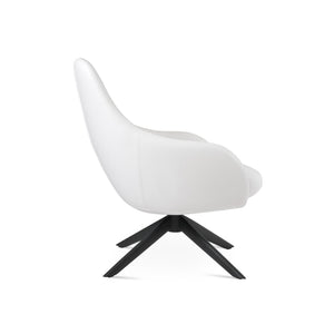 Soho Concept Gazel Sword (Ppm-fr) - Premium Leatherette, Soft Black & White Design With 2-year Warranty Included Black,White  Soho-concept-dining-chair-13088