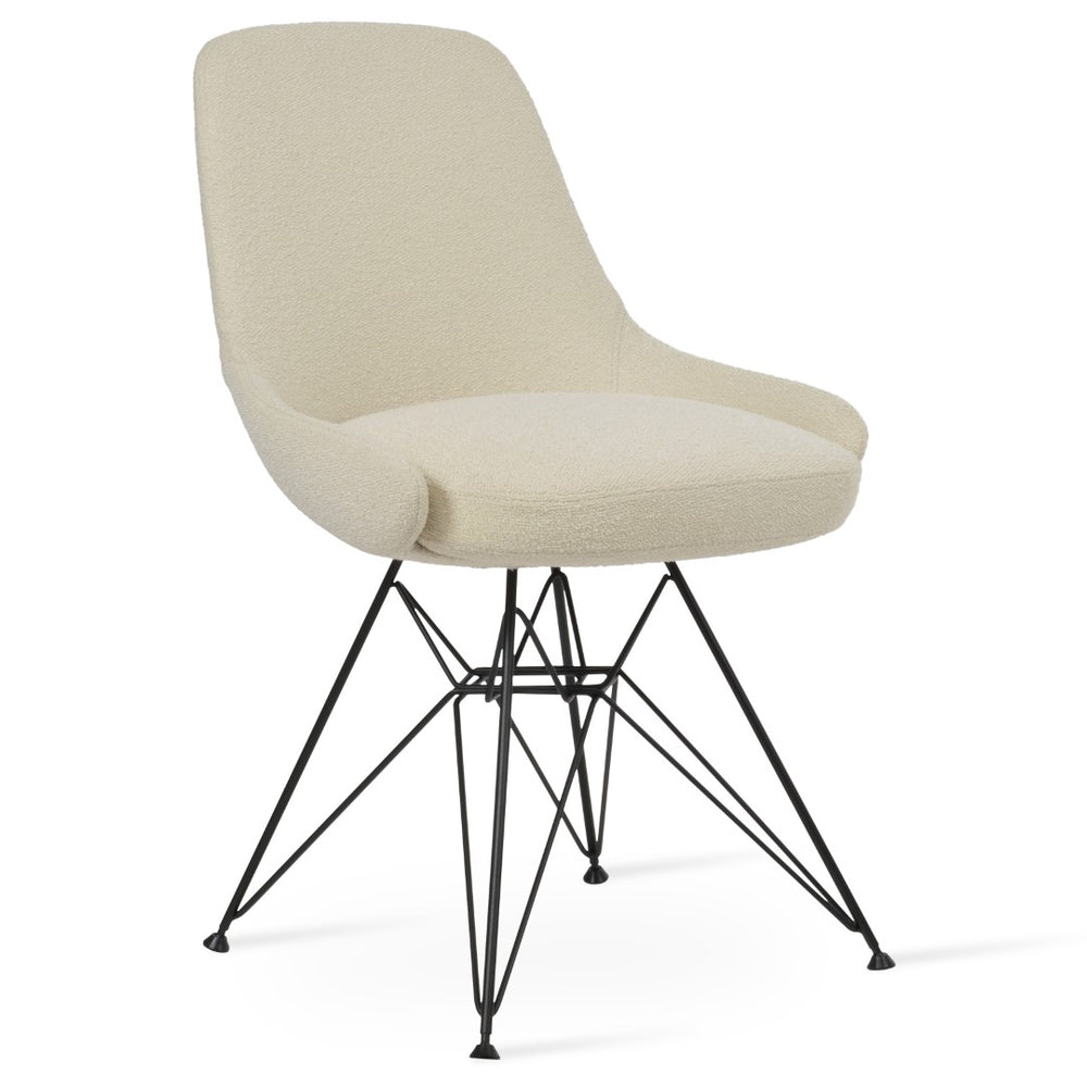 Soho Concept Gazel Tower Dining Chair - Elegant Upholstery, Durable Fabrics, 10-year Guarantee, Luxury Base Options Gold,Turquoise  Soho-concept-dining-chair-04188