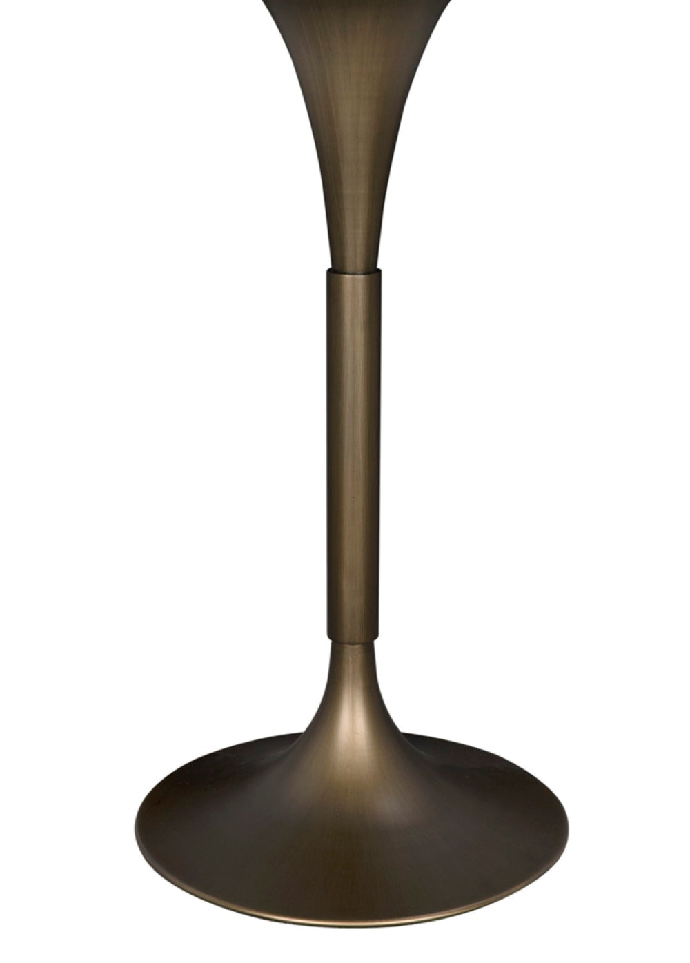 Noir Jman Bar Table - Industrial Elegance with Bianco Crown Marble Top for Stylish Gatherings and Dining Aged Brass GBAR007AB-36