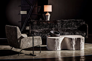 Noir Vetra Bookcase: Stunning Teak Design with Distinctive Sculptural Silhouette for Stylish Display Spaces Hand Rubbed Black GBCS228HB