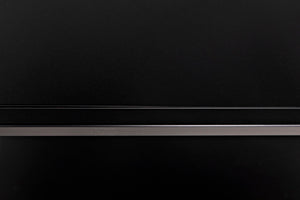 Noir Downtown Industrial Bookcase - Tall Black Metal Storage with Open Shelving for Modern Spaces GBCS235MTB