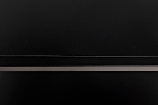 Noir Downtown Industrial Bookcase - Tall Black Metal Storage with Open Shelving for Modern Spaces GBCS235MTB