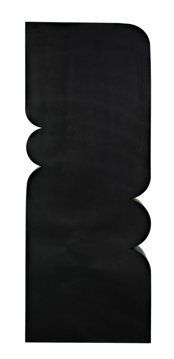 Noir Atomic Bookcase - Sculptural Metal Design with Industrial Strength, Perfect for Modern Interiors GBCS250MTB