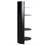 Fassbender Bookcase Set of 3 GBCS260MTB-3 Matte Black Noir