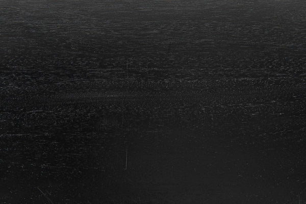 Noir Bachelor Bed, Eastern King - Artisan Hand-Carved Black Mahogany Frame for Timeless Elegance GBED112EKHB