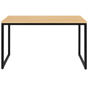 English Elm Tiverton Industrial Modern Desk - Versatile Commercial Grade Office Workstation for Home & Office Use Maple Top/Black Frame 47.25"L GC-GF156-12-MAP-BK-GG