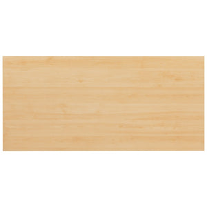 English Elm Tiverton Industrial Modern Desk - Versatile Commercial Grade Office Workstation for Home & Office Use Maple Top/Black Frame 47.25"L GC-GF156-12-MAP-BK-GG