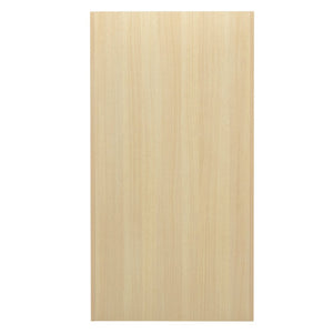 English Elm Dell Commercial Grade Trash Receptacle Enclosure with Tray Shelf and 8" Drop Hole for Easy Waste Access Oak GC-M-196-OAK-GG