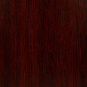 English Elm Chapman 36" Round Multi-Purpose Conference Table for Offices, Classrooms, and Break Areas Mahogany 35.5"W x 35.5"D x 30"H GC-M-BLK-15-MHG-GG