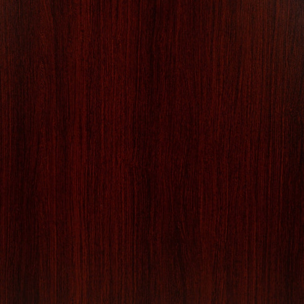 English Elm Chapman 36" Round Multi-Purpose Conference Table for Offices, Classrooms, and Break Areas Mahogany 35.5"W x 35.5"D x 30"H GC-M-BLK-15-MHG-GG