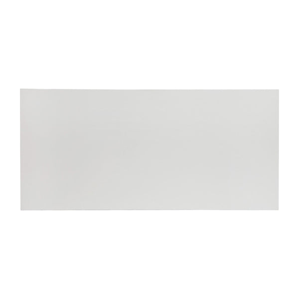 English Elm Darla Home Office Writing Desk - Stylish Two-Tone Computer Table with Drawer for Organized Workspaces White Top/Walnut Frame 42.125"L GC-MBLK60-WH-WAL-GG