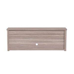 English Elm Sheffield Modern TV Stand for 80" TVs - Stylish Media Console with Glass Doors & Smart Storage Solutions Gray Wash Oak 65" GC-MBLK65-GY-GG