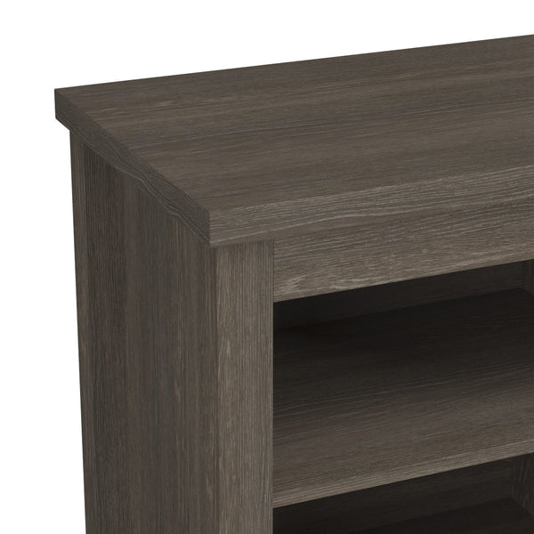 English Elm Kilead Farmhouse TV Stand for Up to 80" TVs - Stylish Engineered Wood Media Console with Open Storage Espresso 65" GC-MBLK66-ESP-GG